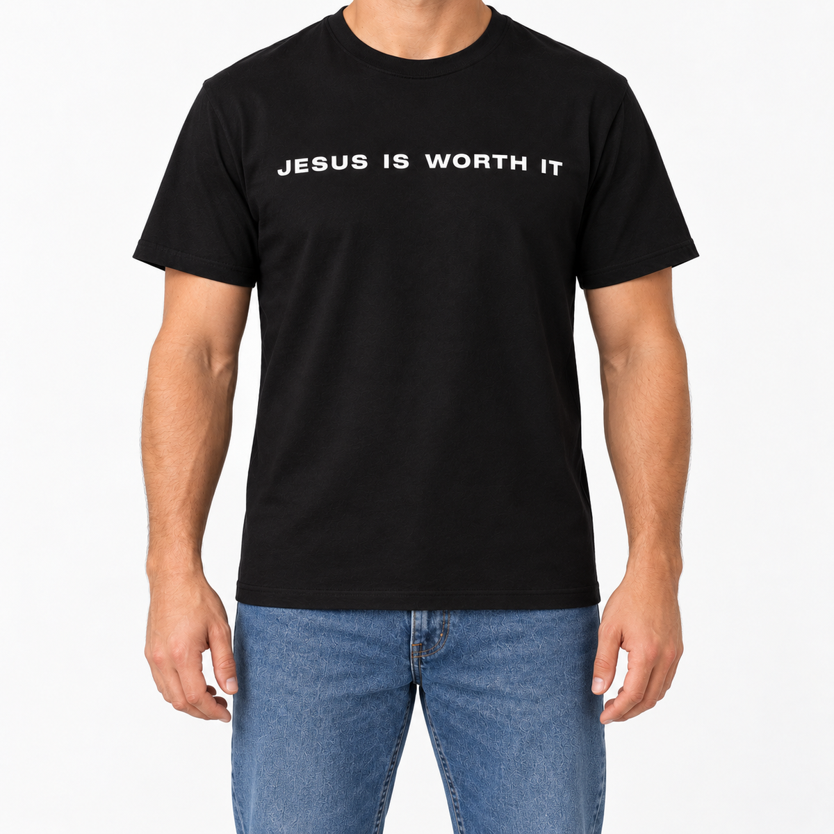 Jesus is worth it - Short Sleeve Shirt