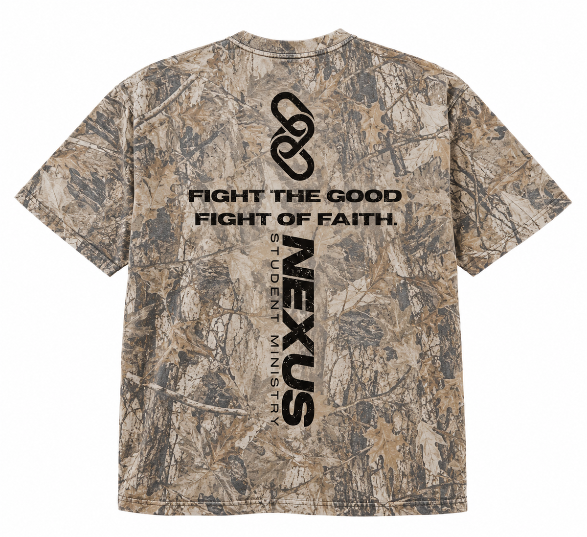 Nexus Fight the Good Fight Tee – Deadwood Camo
