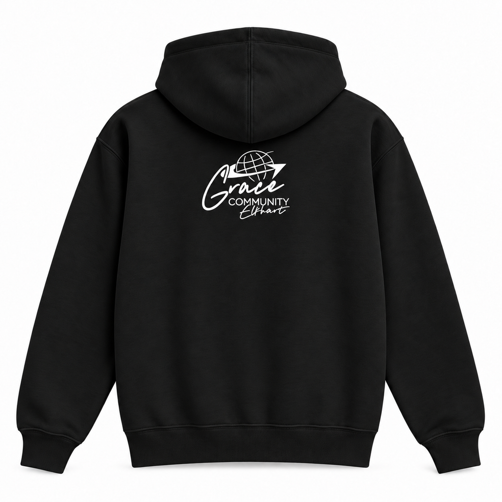 Jesus Is Worth It Classic Hoodie – Black